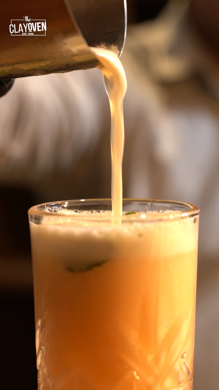 Frame from the Clayoven cocktail reel