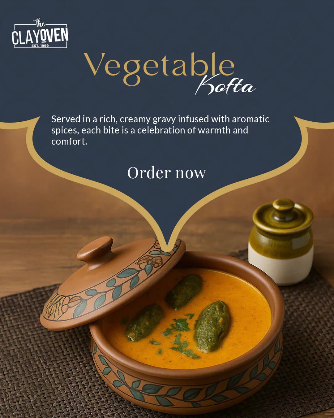Clayoven Vegetable Kofta post