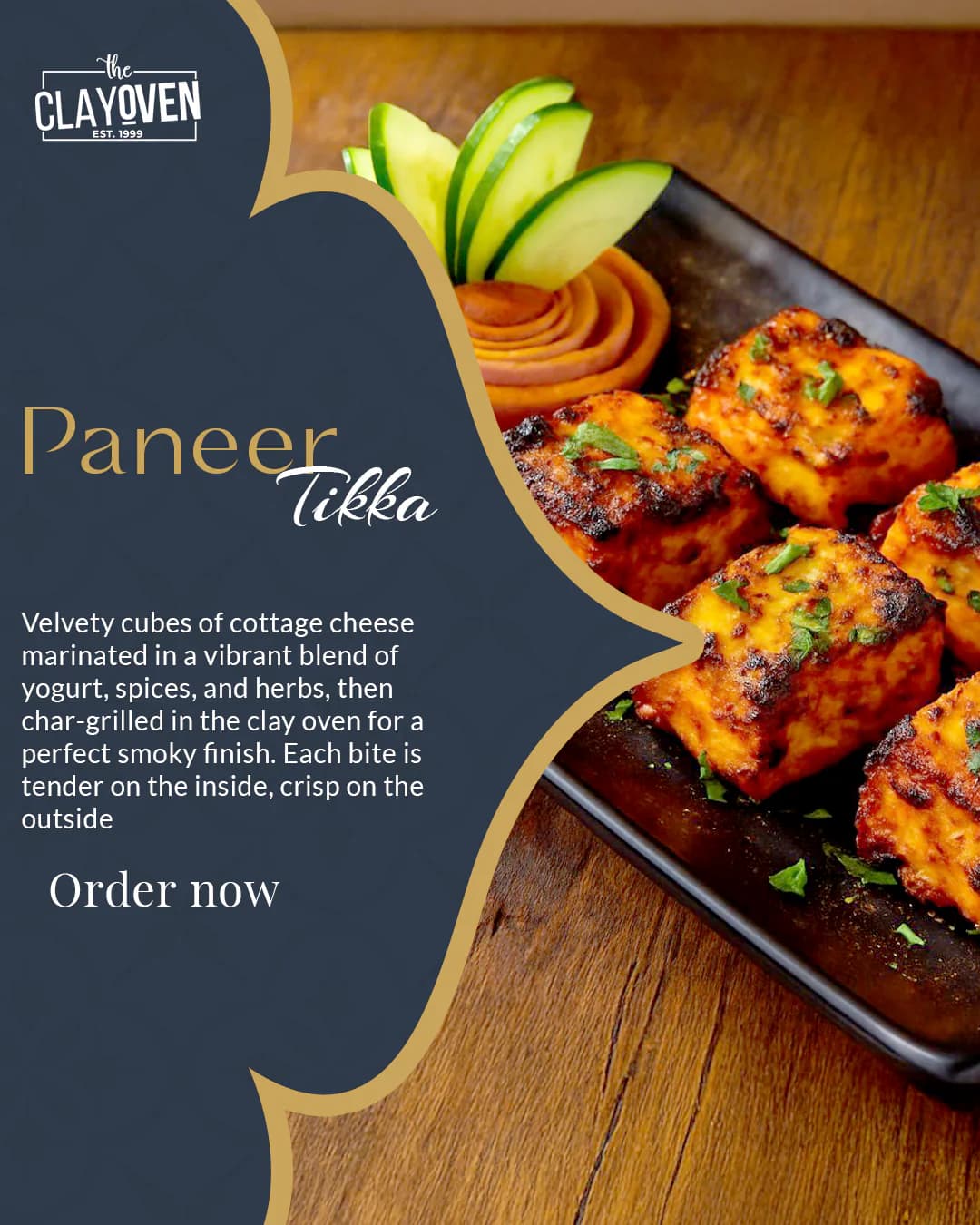 Clayoven Paneer Tikka post