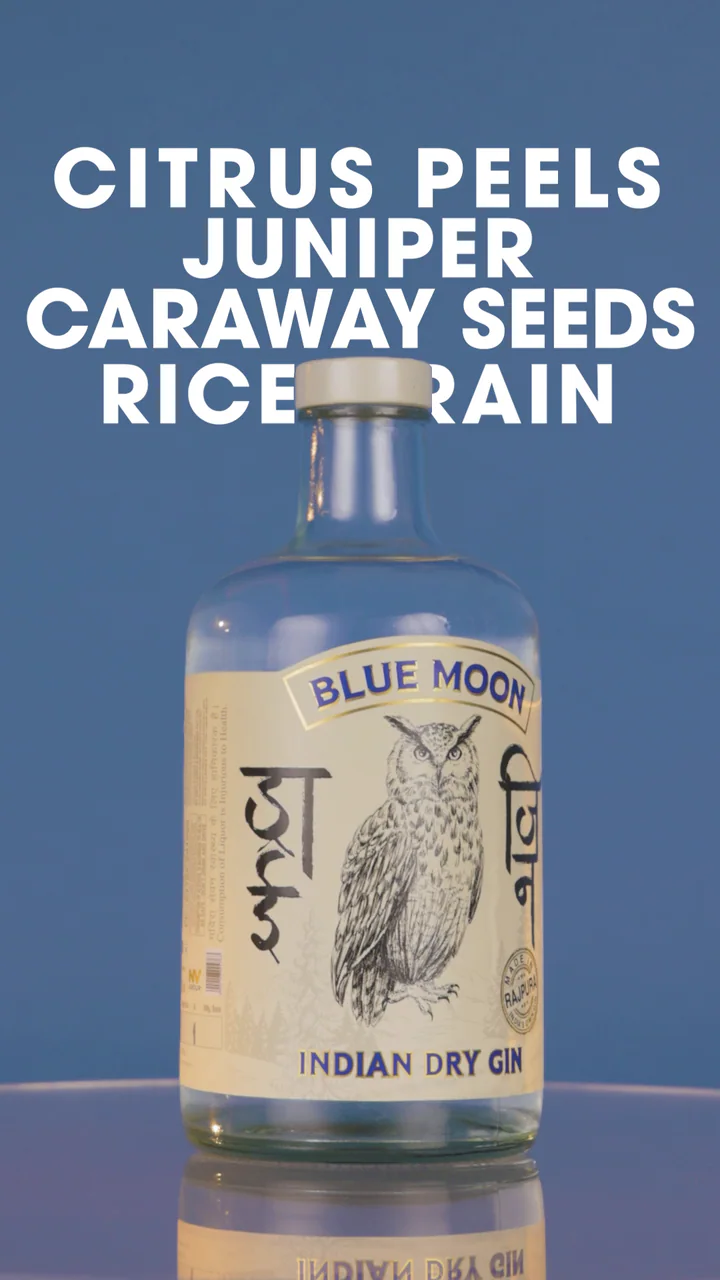 Frame from the Bluemoon Gin reel