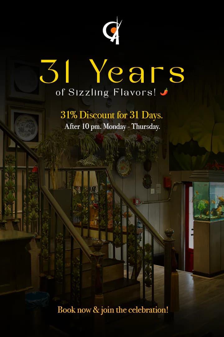 Drums of Heaven: 31 years of sizzling flavors — 31% discount for 31 days