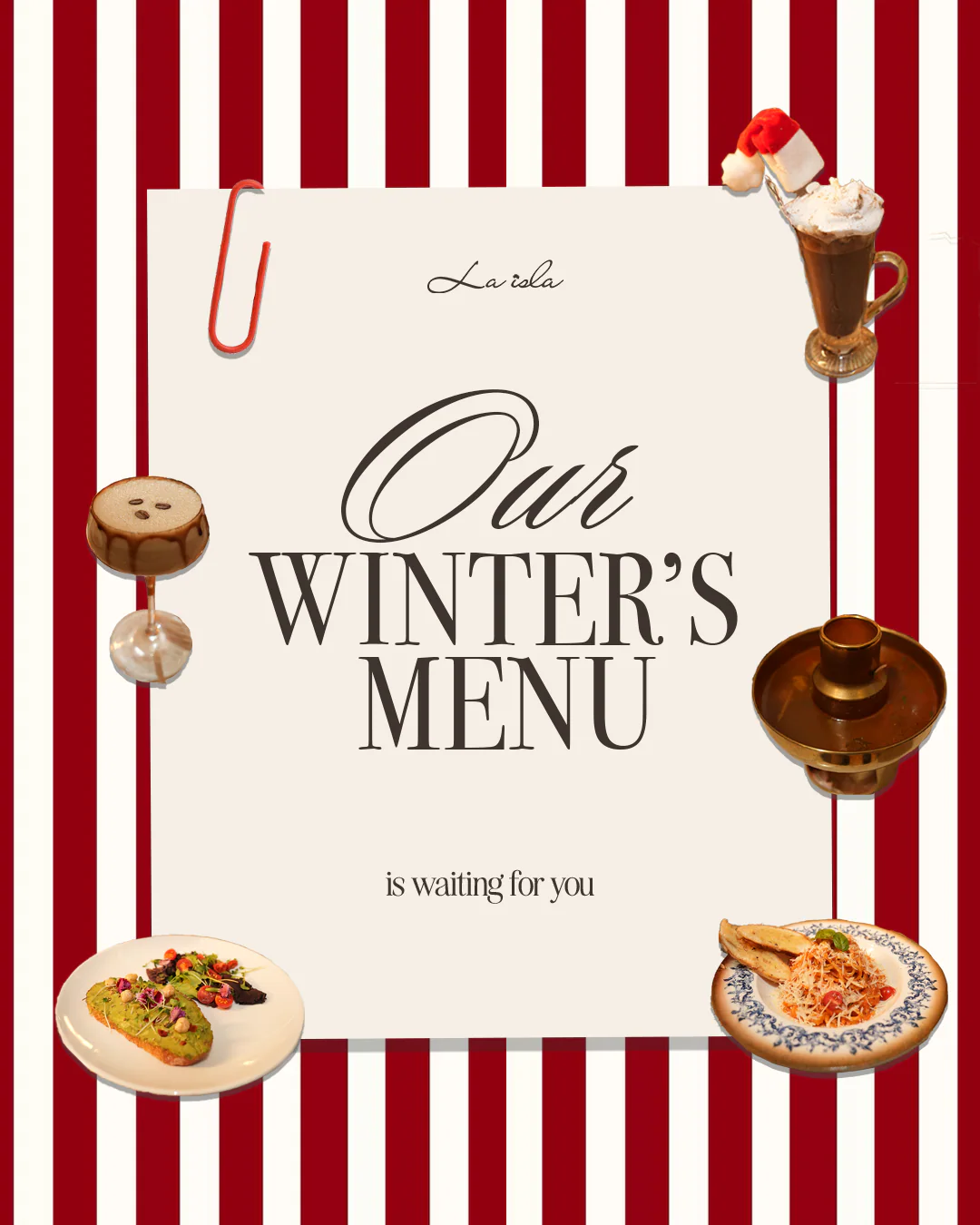 La Isla: Our winter's menu is waiting for you